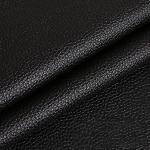 Canapés en tissu noirs en cuir synthétique 