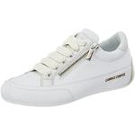 Chaussures casual Candice Cooper blanches Pointure 34 look Rock pour femme 