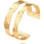 Bracelets coeur dorés en or 18 carats look fashion pour enfant 