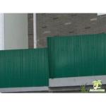 Canisse pvc-panneaux - vert foncé - 2,50 x 1,20 m JET7GARDEN