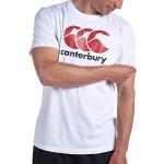 T-shirts Canterbury rouges à manches courtes Taille XL look fashion pour homme 
