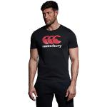 T-shirts de sport Canterbury noirs Taille XXL classiques pour homme 