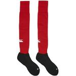 Chaussettes de sport Canterbury rouges Taille XS look fashion pour homme 
