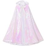 Déguisements blancs en satin à sequins de princesses Taille 5 ans pour fille de la boutique en ligne Amazon.fr 