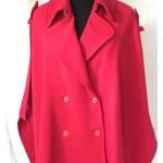 Capes rouges en polyester made in France Taille M pour femme 