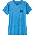 Capilene Cool Daily Graphic Shirt Waters Vessel Blue X-Dye - M