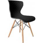 Chaises en bois Mathi Design gris acier en hêtre scandinaves 