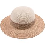Chapeaux de paille CAPO blancs Taille XL look fashion pour femme 