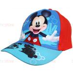 Casquettes rouges en polyester enfant Mickey Mouse Club Mickey Mouse look fashion 