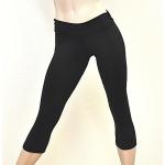 Pantalons de yoga gris en lycra à motif USA respirants stretch Taille XS 