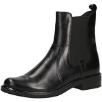 Boots Chelsea Caprice noires à fermetures éclair Pointure 39 avec un talon jusqu'à 3cm look fashion pour femme 
