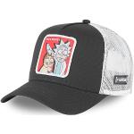 Casquettes trucker blanches Rick and Morty Tailles uniques look fashion pour homme 