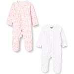 Care Pyjama Bébé fille (lot de 2) - Rose/Blanc (Old Rose 556) - 0-3 mois/56 cm