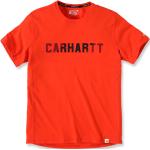 T-shirts Carhartt rouges en jersey lavable en machine Taille L look fashion pour homme 
