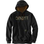Carhartt Camo Logo Capsule Capuche, noir, taille S