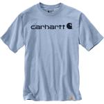 T-shirts Carhartt bleues claires en jersey à manches courtes Taille S look fashion pour homme 