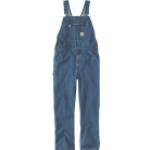 Salopettes en jean Carhartt bleues en coton Taille L W36 L34 look fashion 