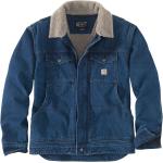 Carhartt Denim-Sherpa, veste en jean XL Bleu (H87) Bleu (H87)