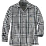 Carhartt Flannel-Sherpa, chemise/veste XL Gris/Gris Foncé (Aph) Gris/Gris Foncé (Aph)