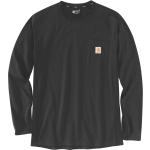 Carhartt Flex Pocket, t-shirt à manches longues S Noir (N04) Noir (N04)