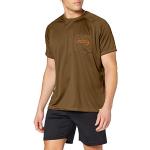 T-shirts Carhartt Force vert olive à manches courtes à manches courtes Taille L look militaire pour homme en promo 