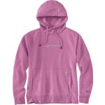 Carhartt Force Relaxed Fit Lightweight Graphic Sweat à capuche pour dames, rose, taille L pour femmes