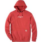 Carhartt Lightweight Logo Graphic Capuche, rouge, taille S