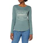 Carhartt Lockhart Graphic Long-Sleeve T-Shirt, Baume Green, M Femme