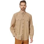 Chemises Carhartt camel en coton Taille L look fashion pour homme en promo 