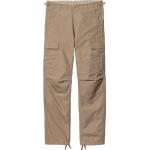 Carhartt - Pantalon cargo - Aviation Pant Leather en Coton - Taille 34 - Marron