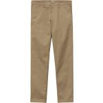 Pantalons chino Carhartt Sid beiges Taille M look casual pour femme 