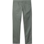 Pantalons chino Carhartt Sid verts Taille M look casual 
