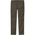 Carhartt - Pantalon chino - Sid Pant Cypress Rinsed en Coton - Taille 32 - Vert