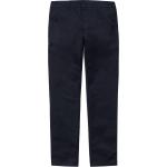 Pantalons chino Carhartt Sid bleu nuit Taille M look casual pour femme 