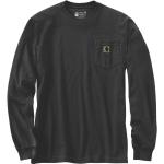 Carhartt Pocket Camo Graphic Manches longues, noir, taille M