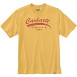 T-shirts Carhartt jaunes Taille S look fashion pour homme 