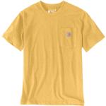 T-shirts Carhartt jaunes à manches courtes Taille XS look fashion pour homme 