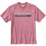 Carhartt Relaxed Fit Heavyweight Logo Graphic T-shirt, rose, taille 2XL
