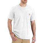 T-shirts Carhartt Workwear blancs à manches courtes à manches courtes Taille XXL look utility pour homme 