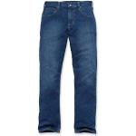 Jeans Carhartt Rugged Flex bleus W31 look fashion pour homme en promo 