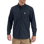 Carhartt Rugged Professional Long-Sleeve Work Shirt, Navy, XL Homme