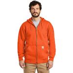 Sweats Carhartt orange à capuche Taille S look fashion pour homme 