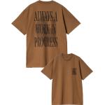 Carhartt - T-shirt en coton - S/S Always a WIP T-Shirt Hamilton Brown - Taille S - Marron