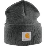 Carhartt Watch Hat Bonnet de travail, Taille unique, gris foncé