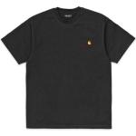 Carhartt WIP American Script Organic T-Shirt - black