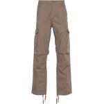 Carhartt WIP pantalon slim Aviation Pant - Marron