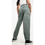 Pantalons taille haute Carhartt Work In Progress verts à logo Taille 3 XL look casual pour femme 
