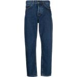 Jeans taille basse Carhartt Work In Progress bleus bio éco-responsable W33 L34 