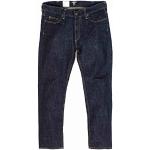 Jeans droits Carhartt Marlow bleus en coton délavés W31 look fashion pour homme 