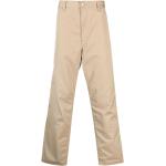 Pantalons droits Carhartt Work In Progress beiges en toile W30 L34 pour homme 